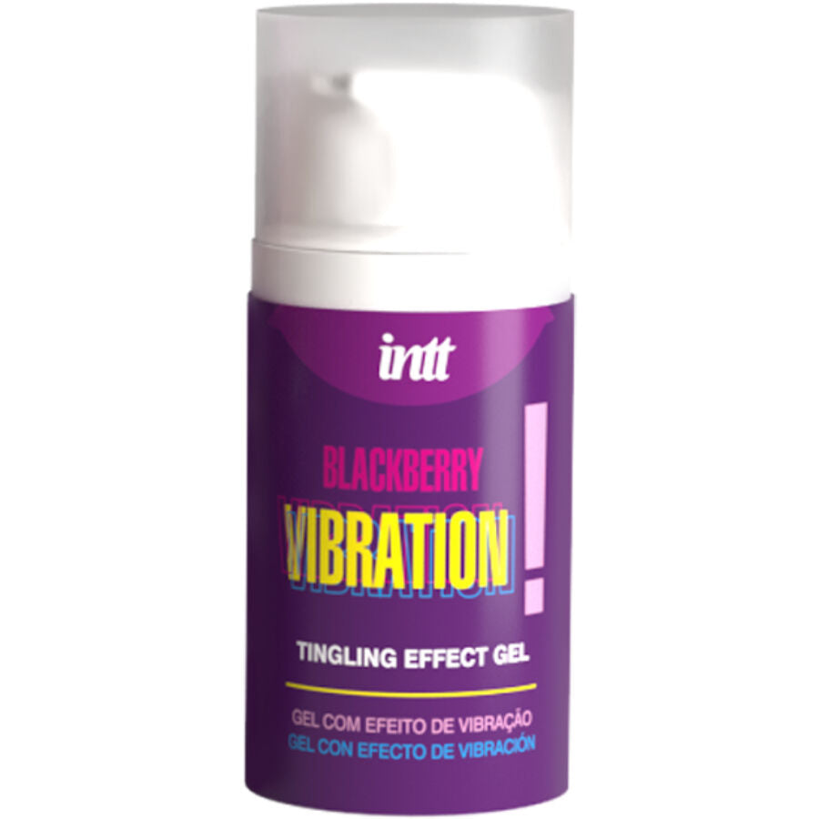INTT RELEASES - TEKUTÝ VIBRAČNÍ GEL S PŘÍCHUTÍ OSTRUŽINY 15 ML
