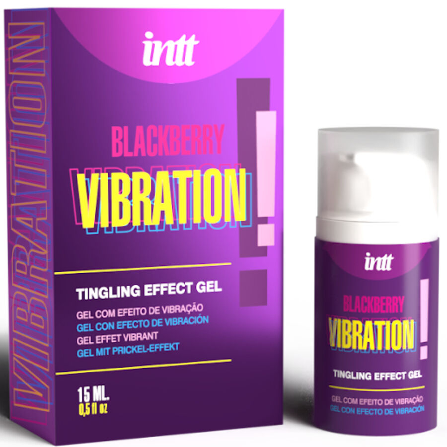 INTT RELEASES - TEKUTÝ VIBRAČNÍ GEL S PŘÍCHUTÍ OSTRUŽINY 15 ML