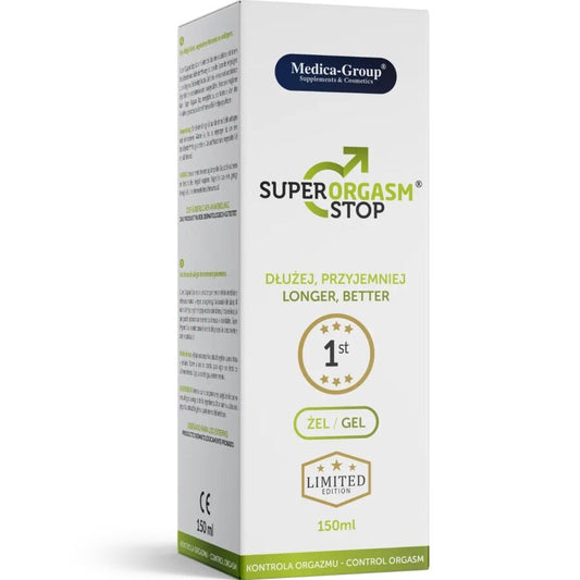 MEDICA GROUP - SUPER ORGASM STOP INTIMNÍ GEL PRO MUŽE 150 ML