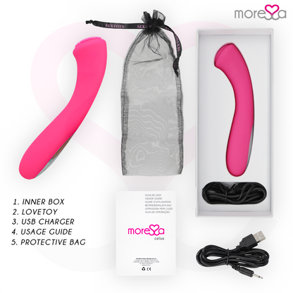 MORESSA - CELSO PREMIUM SILIKONOVÉ DOBÍJECÍ