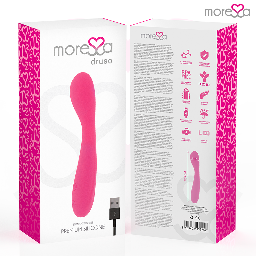 MORESSA - DRUSO PREMIUM SILIKONOVÉ DOBÍJECÍ