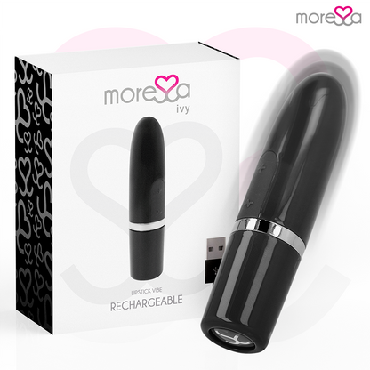MORESSA - VIBRÁTOROVÝ STIMULÁTOR IVY CESTOVNÍ ČERNÁ