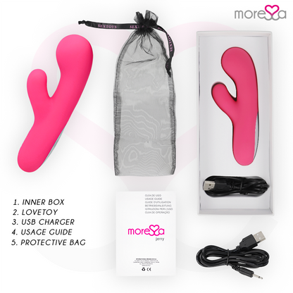 MORESSA - JERRY PREMIUM SILICONOVÉ DOBÍJECÍ