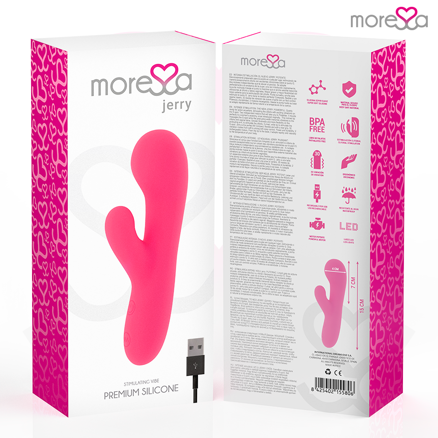 MORESSA - JERRY PREMIUM SILICONOVÉ DOBÍJECÍ
