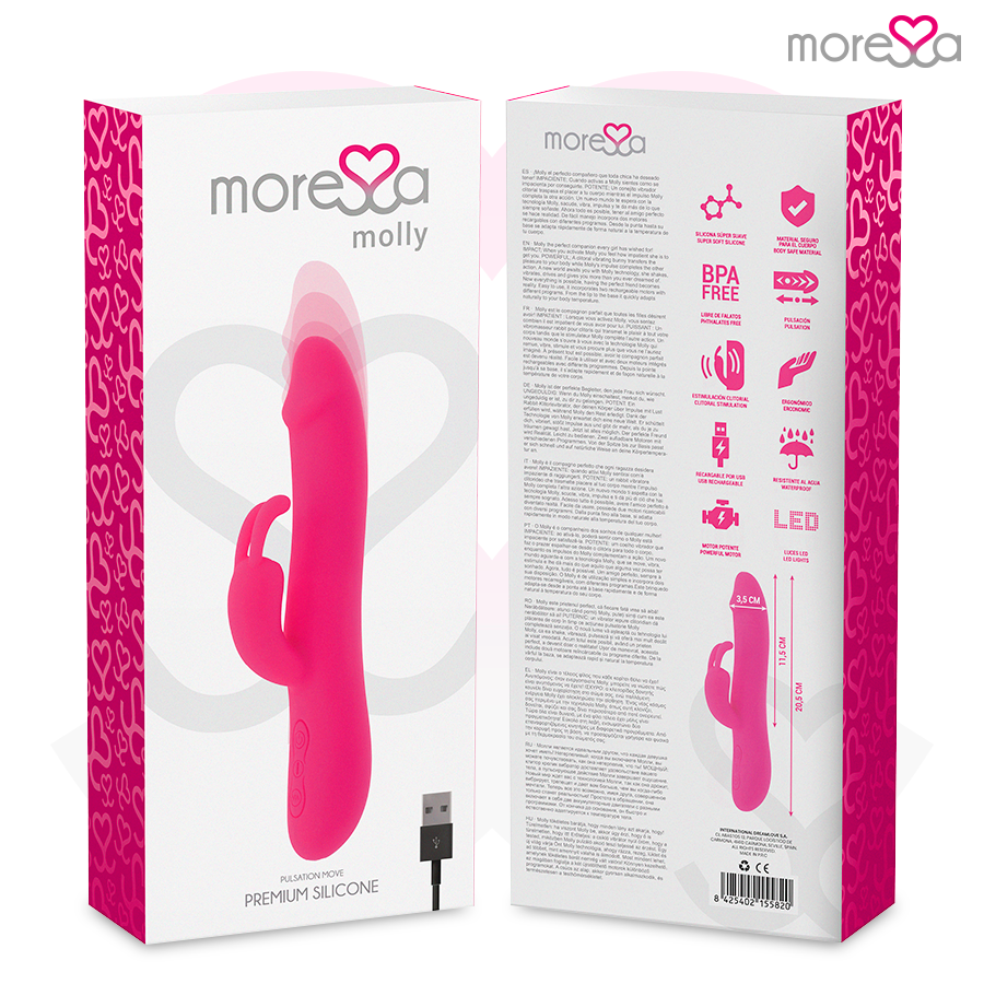 MORESSA - MOLLY PREMIUM SILICON DOBÍJECÍ