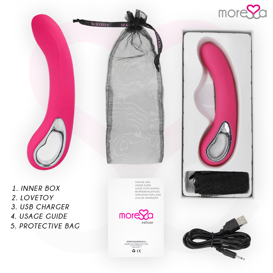 MORESSA - NELSON PREMIUM SILICONOVÉ DOBÍJECÍ