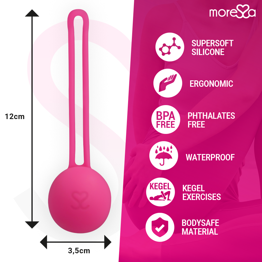 MORESSA - OSIAN ONE PREMIUM SILIKONOVÝ RŮŽOVÝ