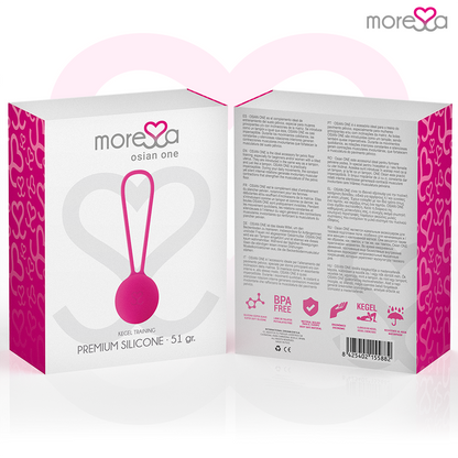 MORESSA - OSIAN ONE PREMIUM SILIKONOVÝ RŮŽOVÝ