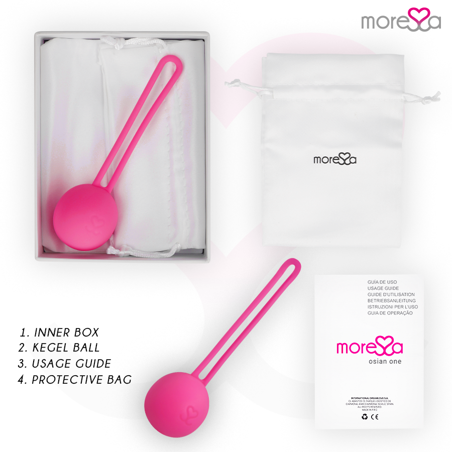 MORESSA - OSIAN ONE PREMIUM SILIKONOVÝ RŮŽOVÝ