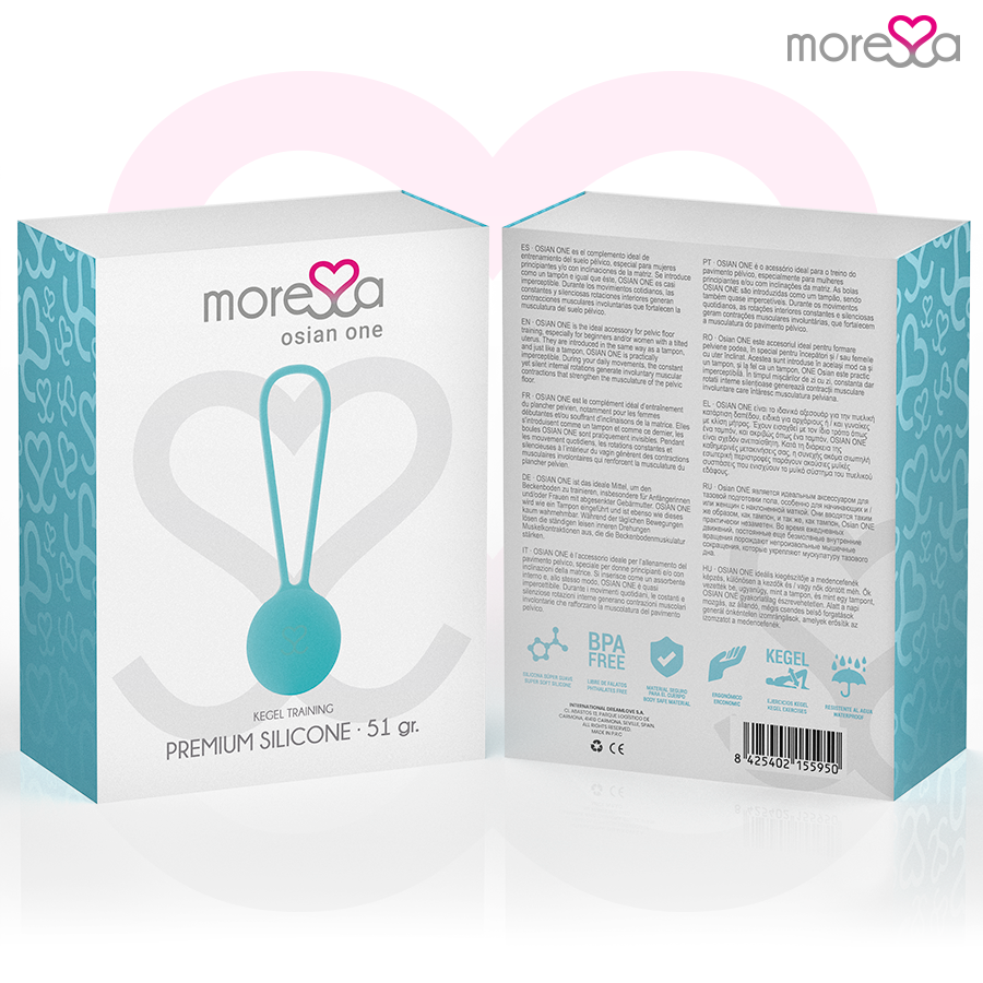 MORESSA - OSIAN ONE PREMIUM TYRKÝZOVÝ SILIKON