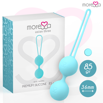MORESSA - OSIAN THREE PREMIUM TYRKÝZOVÝ SILIKON