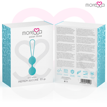 MORESSA - OSIAN THREE PREMIUM TYRKÝZOVÝ SILIKON