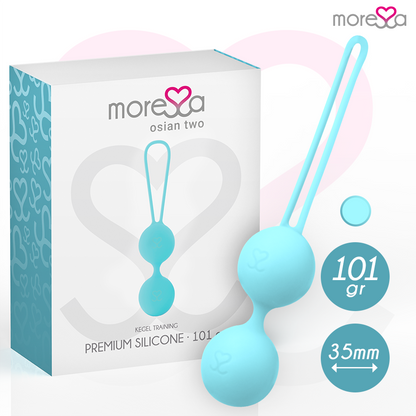 MORESSA - OSIAN TWO PREMIUM TYRKÝZOVÝ SILIKON
