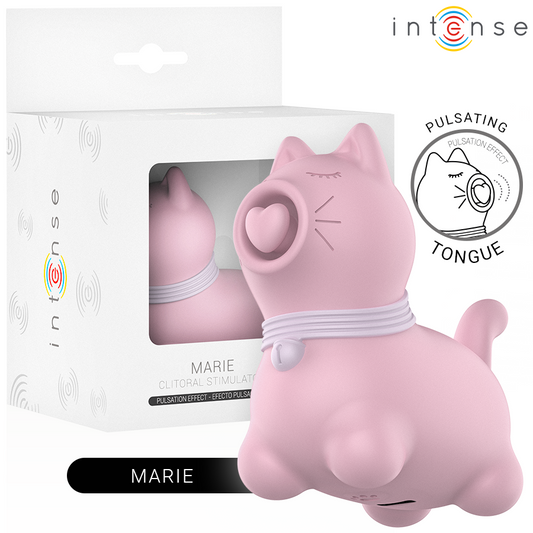 INTENZIVNÍ - MARIE PINK PULZAČNÍ EFEKT STIMULÁTOR JAZYKA