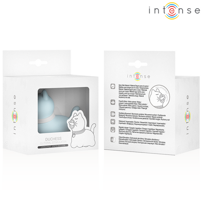 INTENSE - DUCHESS STIMULATOR WITH ROTATING TONGUE 360º BLUE