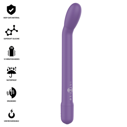 INTENSE - KARLIE RECHARGEABLE G-SPOT STIMULATOR PURPLE