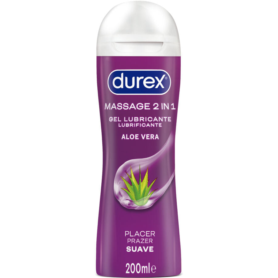 DUREX - SOFT ALOE VERA MASÁŽNÍ LUBRIKANTNÍ GEL 200 ML