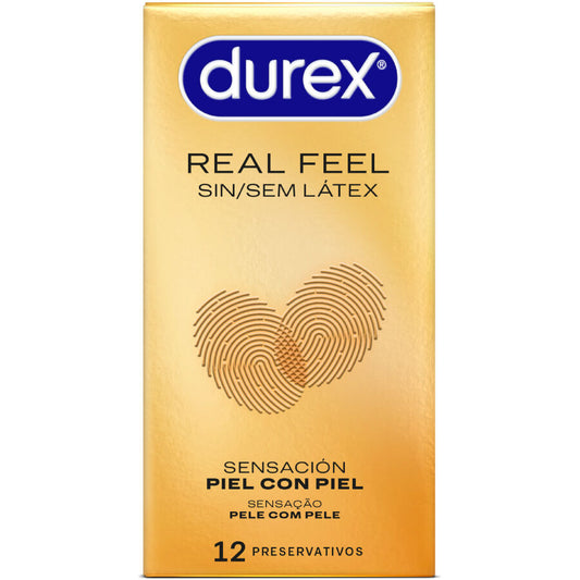 DUREX - KONDOMY SKUTEČNÉHO POCITU BEZ LATEXU 12 KS