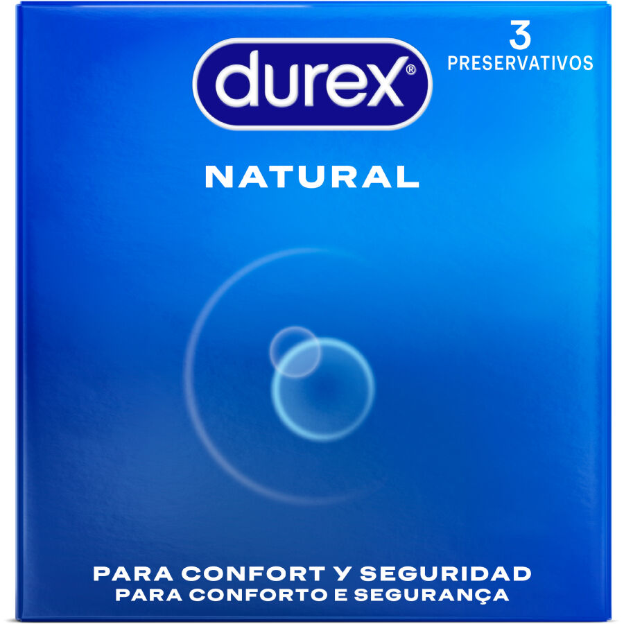 DUREX - PŘÍRODNÍ KONDOMY 3 KS