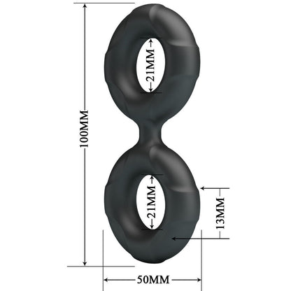 CRAZY BULL - RADWAN DOUBLE SILICONE RING MODEL 19