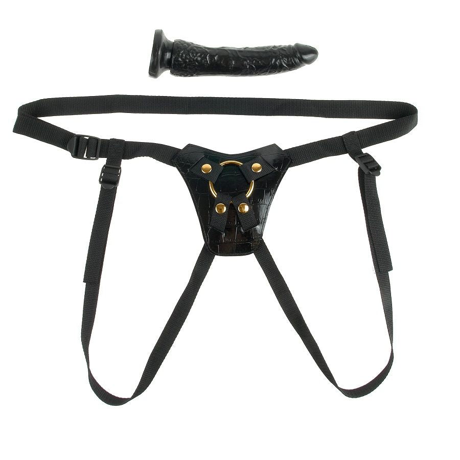 FETISH FANTASY GOLD - DESIGNOVÝ STRAP-ON