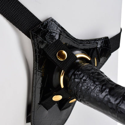 FETISH FANTASY GOLD - DESIGNOVÝ STRAP-ON