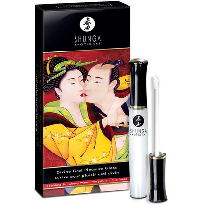 SHUNGA - BOŽSKÝ LESK NA RTY JAHODA A CAVA