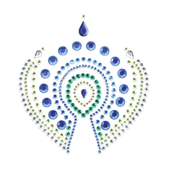 BIJOUX - INDISKRÉTNÍ FLAMBOYANT BLUE&amp;GREEN