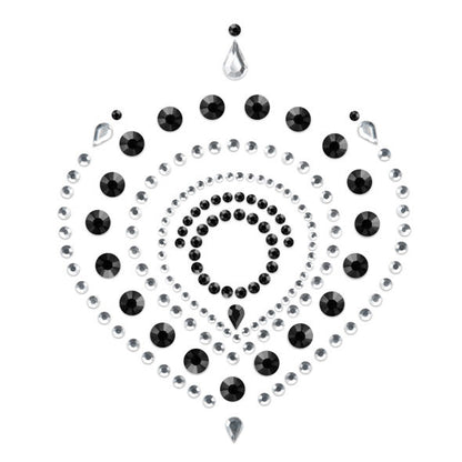 BIJOUX - INDISKRÉTNÍ FLAMBOYANT BLACK&amp;SILVER