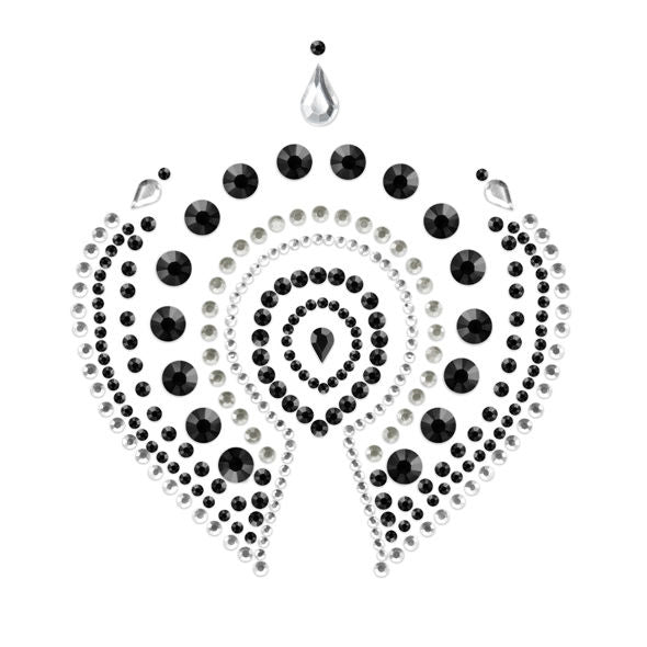 BIJOUX - INDISKRÉTNÍ FLAMBOYANT BLACK&amp;SILVER