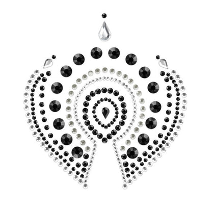 BIJOUX - INDISKRÉTNÍ FLAMBOYANT BLACK&amp;SILVER