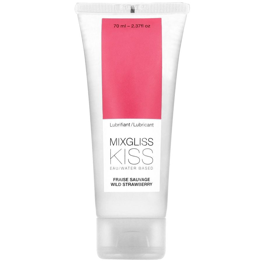 MIXGLISS - LUBRIKANT NA VODNÍ BÁZI S PŘÍCHUTÍ JAHOD 70 ML