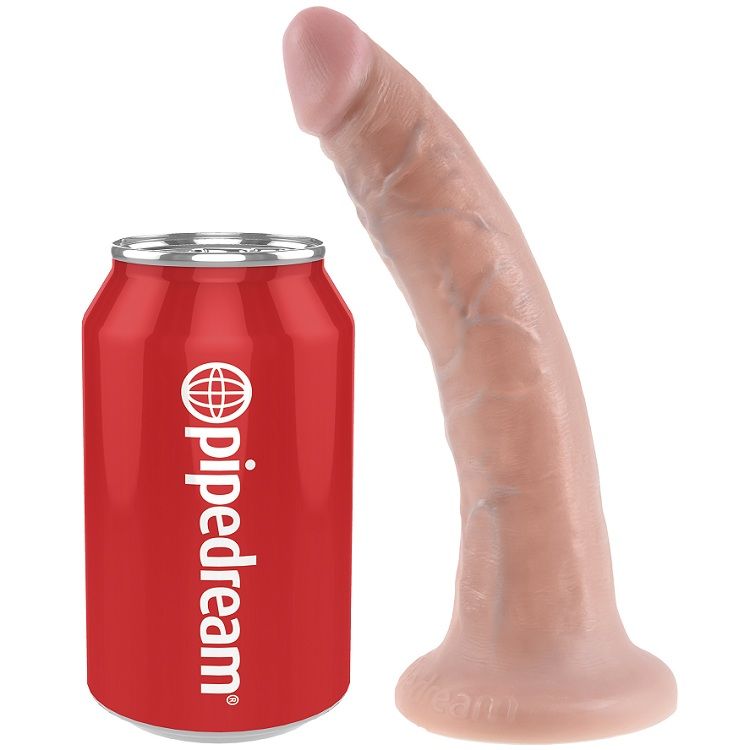 KRÁLOVSKÝ PÉROVÝ - 7 DILDO FLESH 17,8 CM