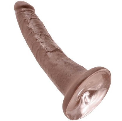 KRÁLOVSKÝ PÉROVÝ - 7 DILDO ČOKOLÁDOVÉ 17,8 CM