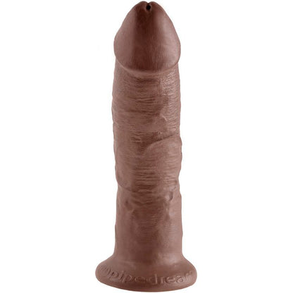 KRÁLOVSKÝ PÉROVÝ - 9 DILDO HNĚDÉ 22,9 CM