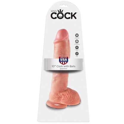 KING COCK - 10 dildo s masa a koulemi 26,5 cm