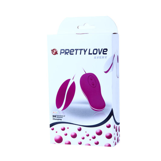 PRETTY LOVE - FLIRTOVACÍ VIBRAČNÍ VAJÍČKO S DÁLKOVÝM OVLÁDÁNÍM AVERY