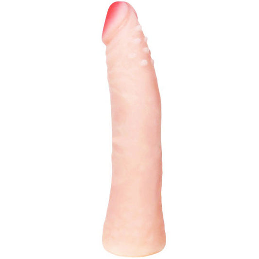 BAILE - REALISTICKÉ SILIKONOVÉ DILDO S DOTYKEM KŮŽE 19 CM, NÁHODNÁ BARVA V KRABIČCE