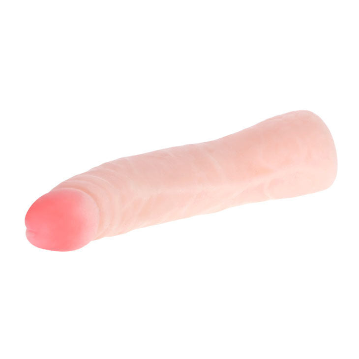 BAILE - REALISTICKÉ SILIKONOVÉ DILDO S DOTYKEM KŮŽE 19 CM, NÁHODNÁ BARVA V KRABIČCE