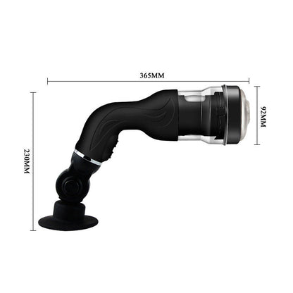 BAILE - AUTOMATICKÝ MASTURBÁTOR S PODPOROU PRO ROTACI