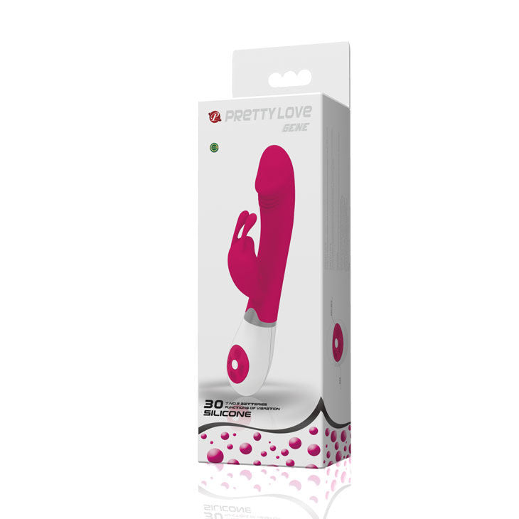 PRETTY LOVE - FLIRTOVACÍ VIBRÁTOR S KRÁLIČÍM GENEM
