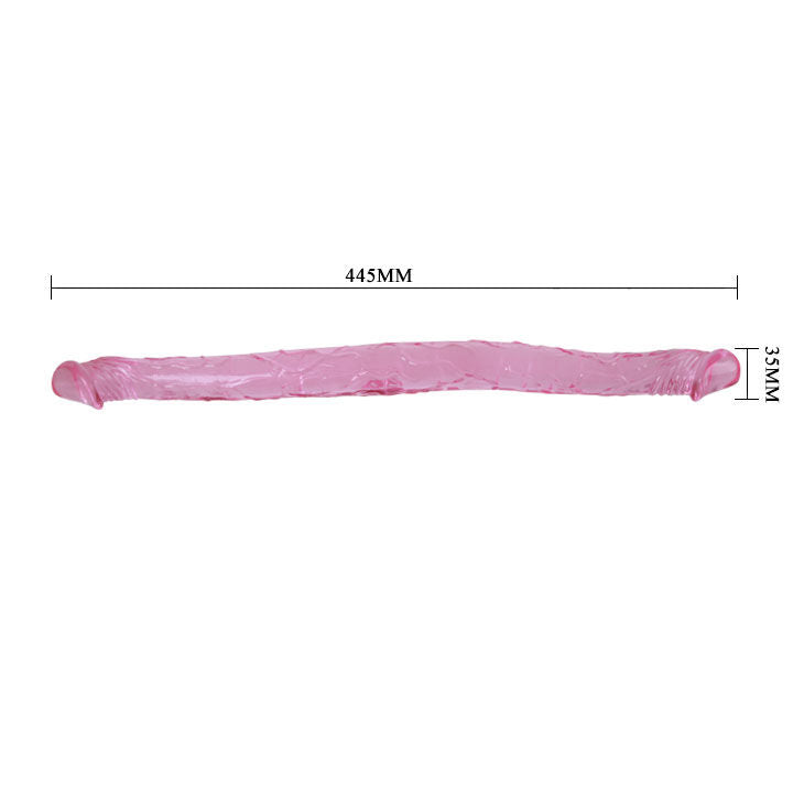 BAILE - RŮŽOVÝ DVOJITÝ DONG 44,5 CM