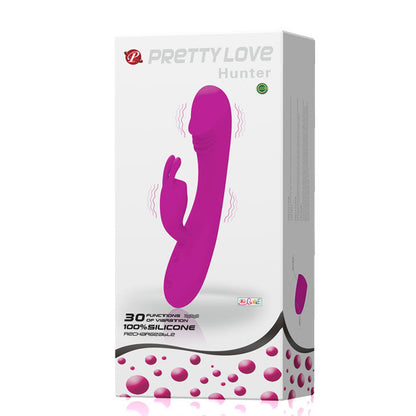 PRETTY LOVE - CHYTRÝ VIBRÁTOR S KRÁLÍKEM A 30 LOVECKÝMI REŽIMY