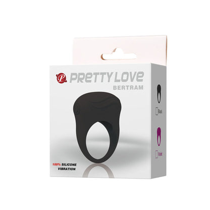 PRETTY LOVE - BERTRAM ČERNÝ VIBRAČNÍ KROUŽEK