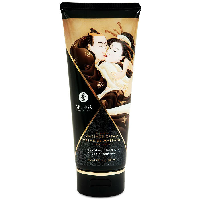 SHUNGA - ČOKOLÁDOVÝ MASÁŽNÍ KRÉM 200 ML