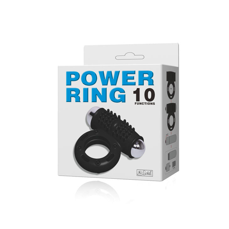 BAILE - VIBRAČNÍ KROUŽEK POWER RING 10V