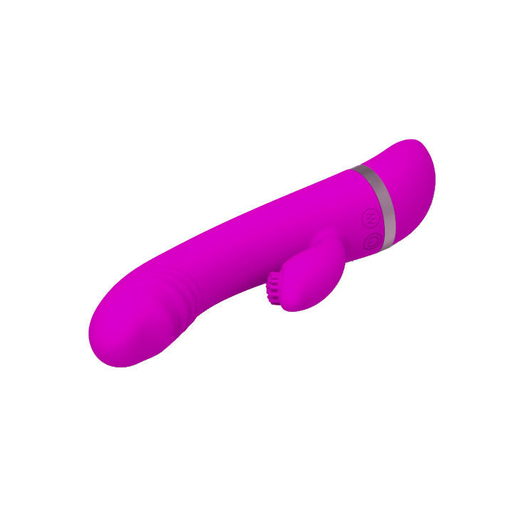 PRETTY LOVE - FLIRTOVACÍ VIBRÁTOR S KRÁLÍKEM DAVIDEM