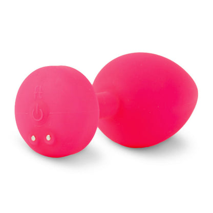 G-VIBE - FUNTOYS GPLUG ANÁLNÍ DOBÍJECÍ VIBRÁTOR MALÝ NEONOVĚ RŮŽOVÝ 3CM