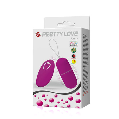 PRETTY LOVE - VIBRAČNÍ VAJÍČKO ARVIN DÁLKOVÝ OVLÁDAČ 12V 