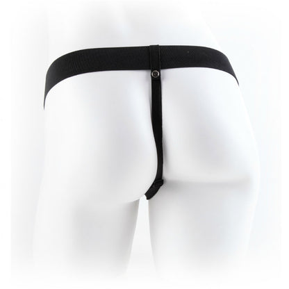 FETIŠ FANTASY SÉRIE - 9. ŘADA DUTÝ STRAP-ON S KOULEMI 22,9 CM, TĚLO